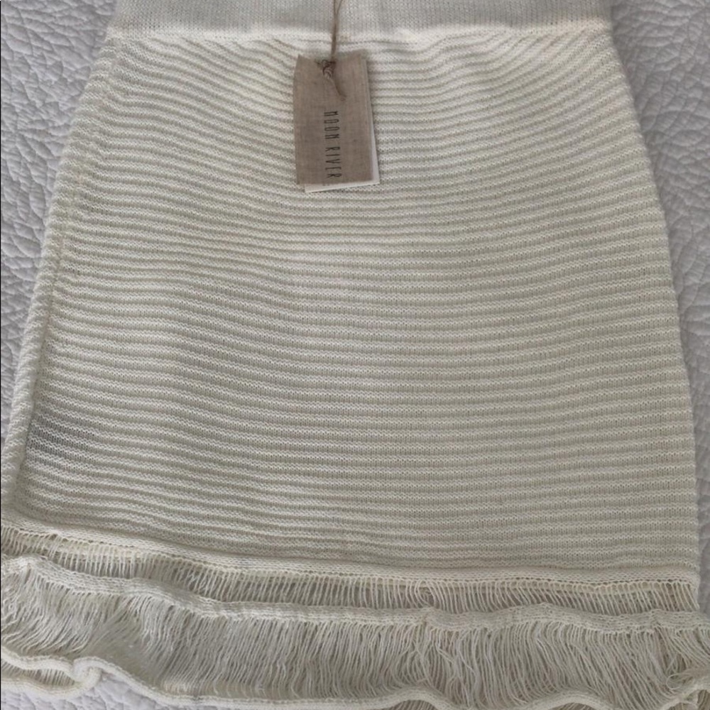White skirt
